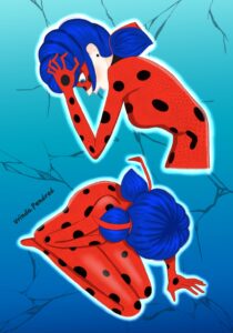 Digital Art by Vrinda Pendred - Ladybug