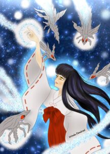 Digital Art by Vrinda Pendred - Kikyo